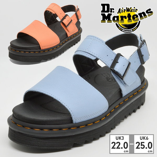 ドクターマーチン サンダル レディース 30723 30723434 30723695 Dr.Martens 2023春夏 Voss VOSS ZEN  BLUE【ラッピング不可】 厚底 スポーツサンダ