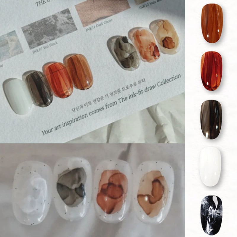 [Fiote] 【THE INK FIT DRAW COLLECTION】 5色 セット / 10g インクフィットドローコレクション