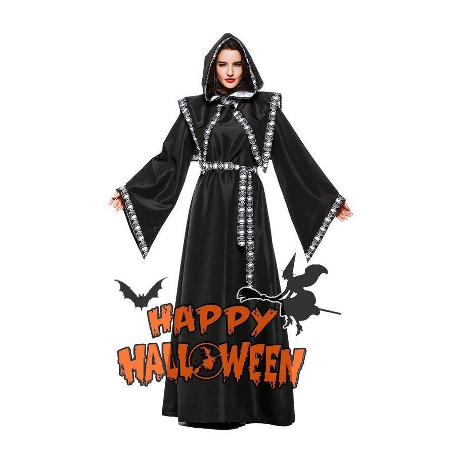 MXLハロウィン衣装 カップル 女性用 神聖なるシスター コスプレ 修道女 コスチューム ハロウィン 衣装 教会 レディース ガールズ ウィッチ ハロウィーン