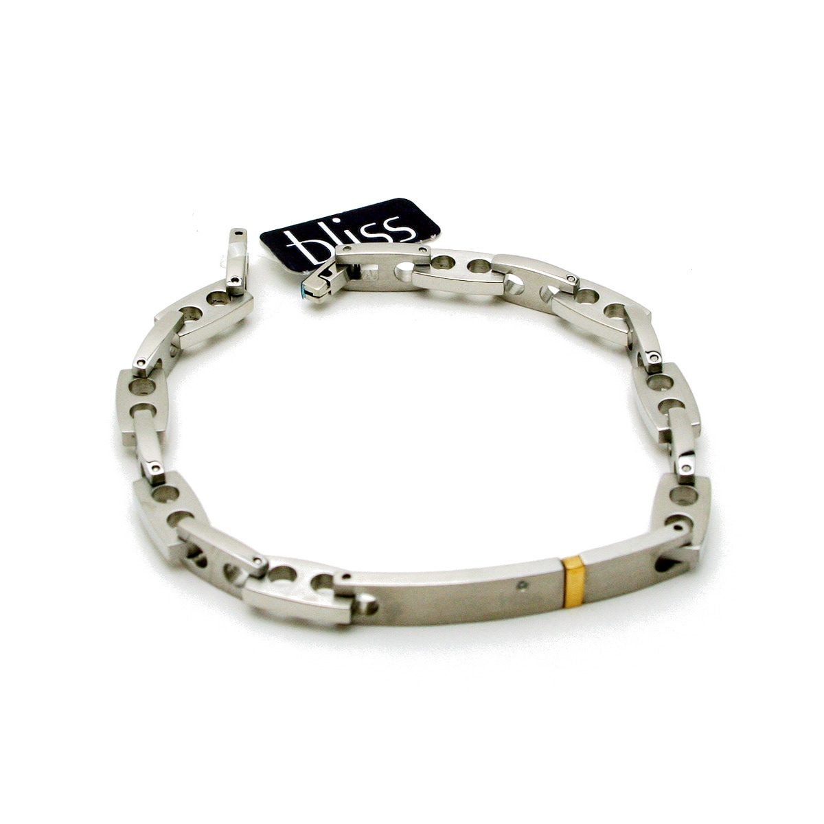 ブリス bliss ブレスレット ステンレス/ダイヤモンド 0.01ct K12062