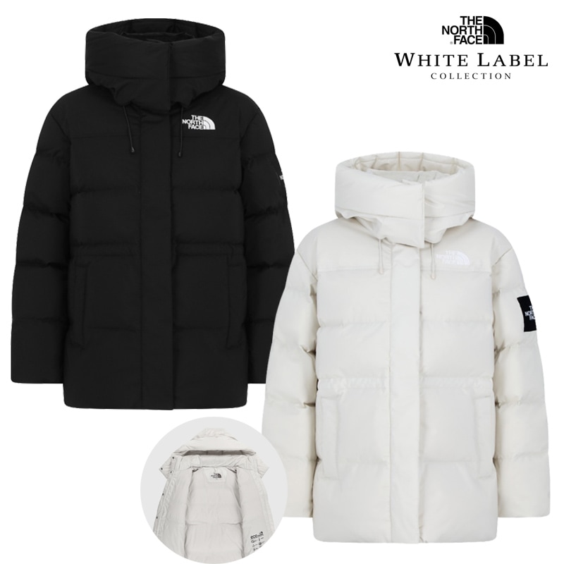 NJ1DR88 WHITE LABEL NOVELTY NUPTSE JACKET 25FW 新作 韓国限定ライン レディース 防寒 フード取り外し可 冬コーデ通勤 デイリー コーデ提案パンツ デニム