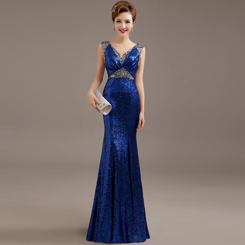 バンケットドレス2025テイルセクシーなロングチョンサムドレスホストバンケットドレス