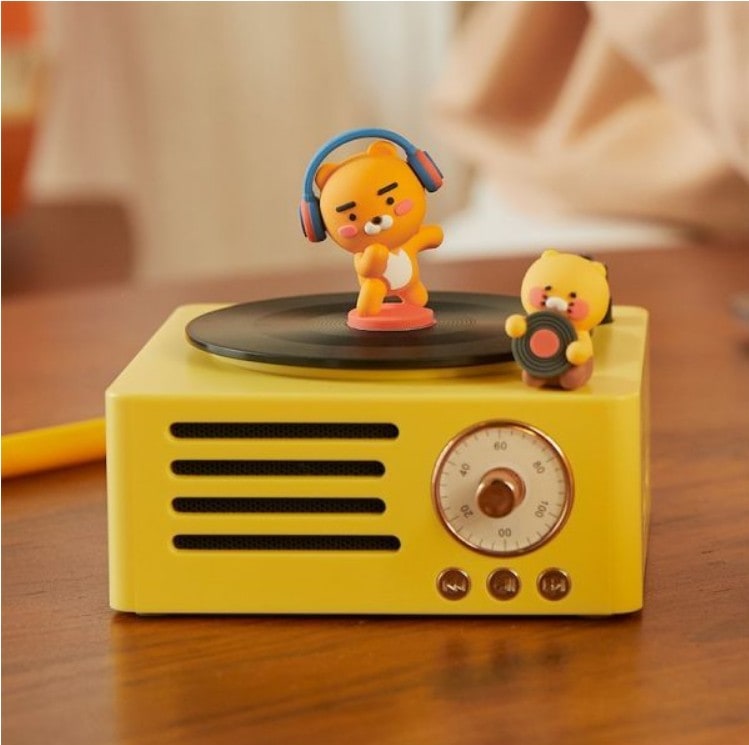 ターンテーブルスピーカーライアン&チュンシクBluetooth