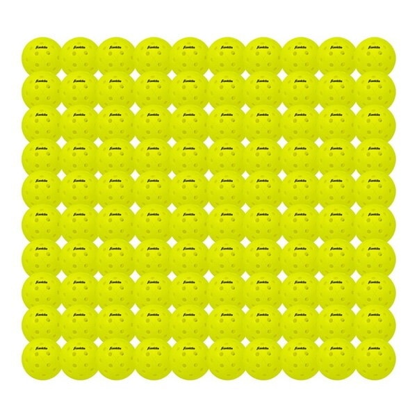 Franklin フランクリン PAD52843X X-40 Pickleball-Optic-100Pack Box イエロー