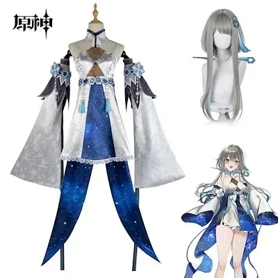 原神げんしん 塵の魔神 Haagentus Genshin ハーゴート コスプレ コスチューム 変身 仮装 かつら ステージ服 舞台 ハロウィン クリスマス イベント 大人用 文化祭