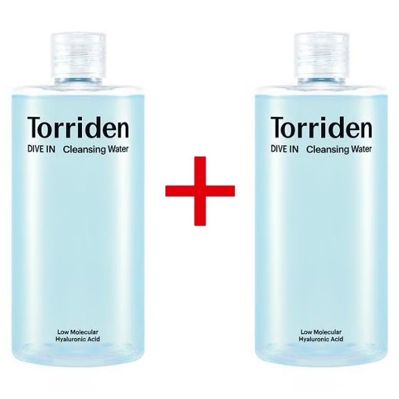 [1+1]ダイブイン 低分子 ヒアルロン酸 クレンジングウォーター400ml+400ml