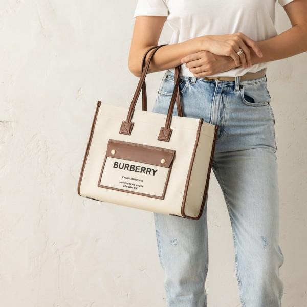 トートバッグ スモール フレヤトート ベージュ ブラウン レディース 8044138 A1395