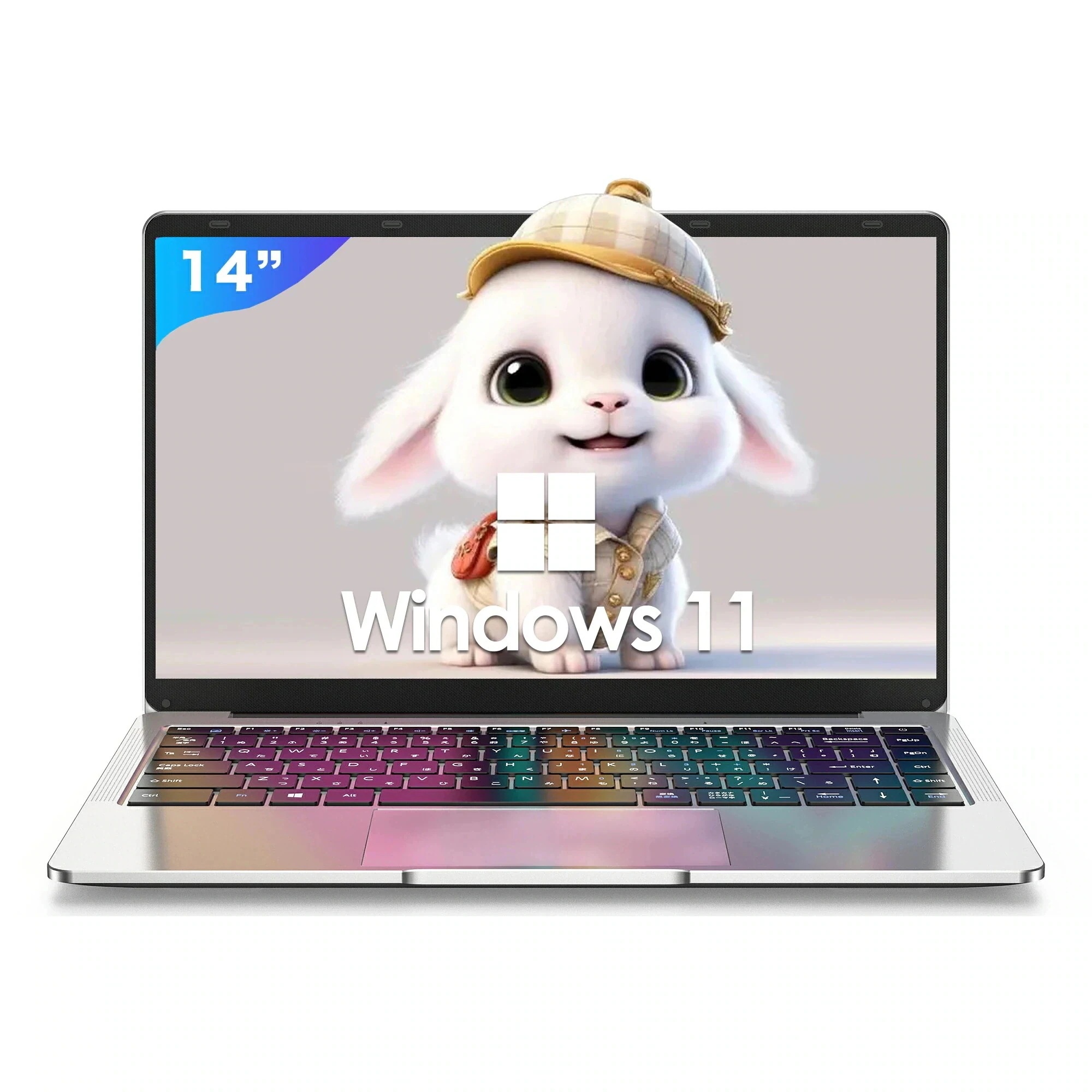ノートパソコン office搭載 Windows11 ノートPC 14インチ Win 11 ノートパソコン 6GB128GB パソコン 薄型ノートPCインテルCeleron N3350 14Q8L