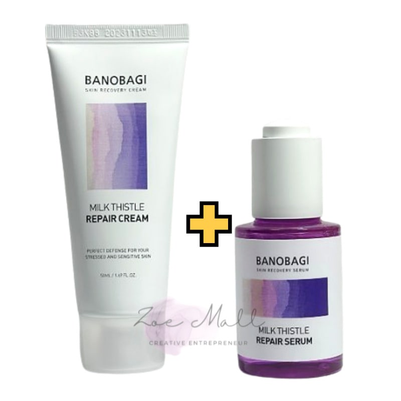 [ミルクシスル2点セット]ミルクシス リペアトナー 200ml+クリーム 50ml/韓国コスメ/ダメージケア/肌のバリアケア/ダーマスキンケア/ドクターズコスメ／低刺激／敏感肌