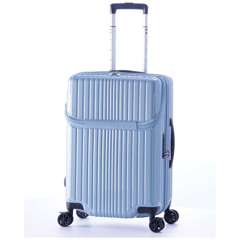 A.L.I　ハードキャリー FiL Pake トップオープンタイプ アッシュアクア [TSAロック搭載 /52(+10)L]　ALI6060TP22W