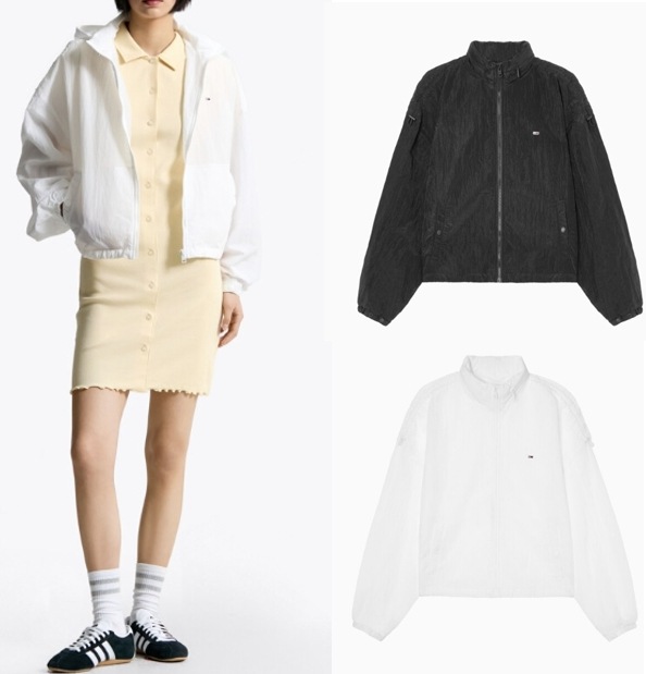 Hidden Hood Windbreaker (T32F1WJC11TWL1)