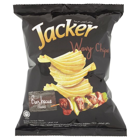 豪華 Jacker Barbecue Wavy Potato Chips 60g その他