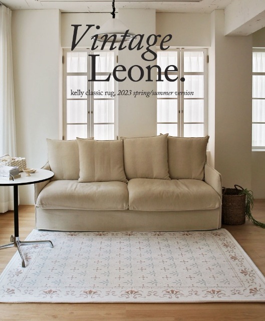 THE FRIGG レオーネ ヴィンテージスタイル リビング ラグ (3 SIZE)