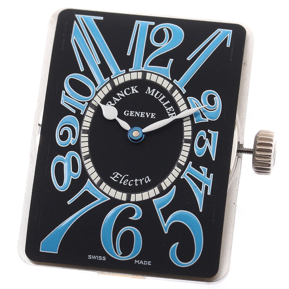 フランクミュラー FRANCK MULLER コンキスタドール ムーブメント Cal.2800R プラチナローター 自動巻き メンズ 良品 _F11【中古】