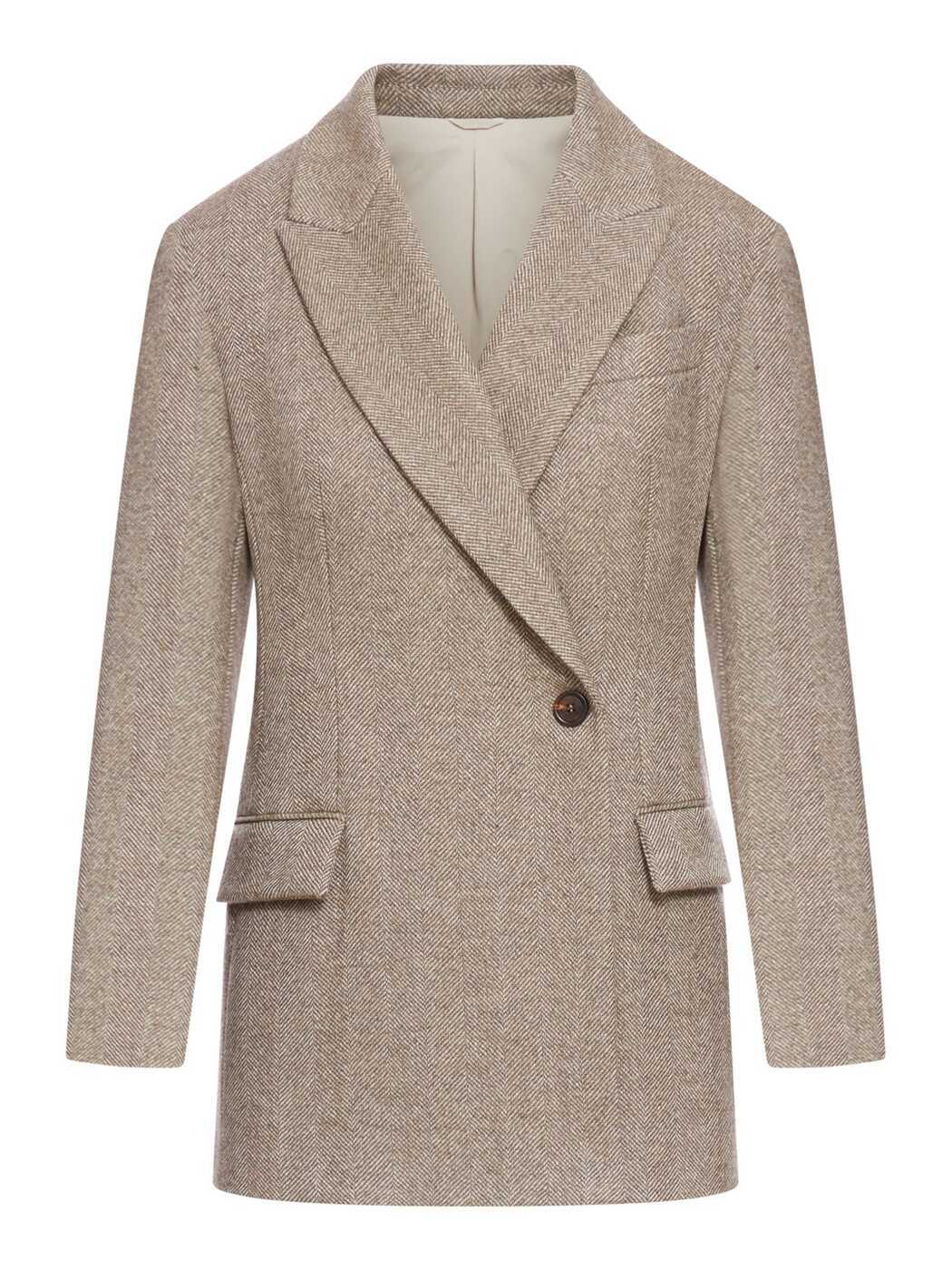 MB1317163C001 BROWN PANAMA ブラウン 秋冬2024 ジャケット レディース ia