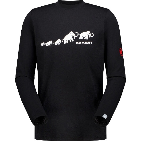 MAMMUT マムート QD Logo Print Longsleeve T-shirts AF Men アウトドア 長袖Tシャツ 101601030-00710 サイズはユーロ表記