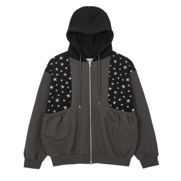 YONFA ヨンファ 24AW パリススウェットプルオーバー ⭐︎タグ付き⭐︎ 特価/未使用【サイズ=LL(XL)】ZOOYORK/ズーヨーク/裏起毛/メンズ