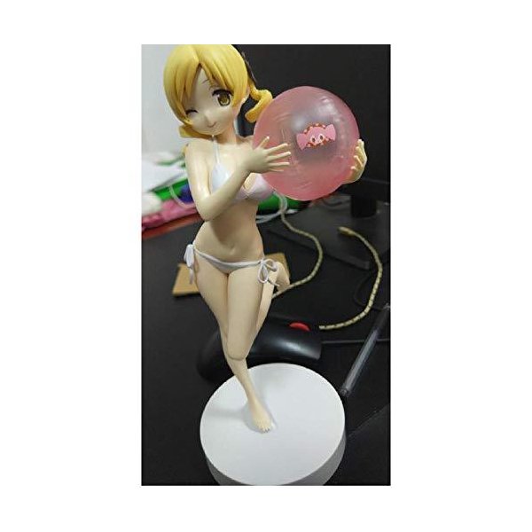 Anime Model Statuejapanese Anime Figure Puella Magi Madoka Magica Tomoe Mami Bathrobe Ver Action Fig