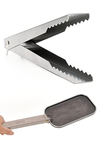 鎌倉NaFro ナフロ 「ただのトングじゃないワニ」 キャンプ トング 鍋つかみ 鉄板つかみ チタン 軽量 火バサ 11,201円