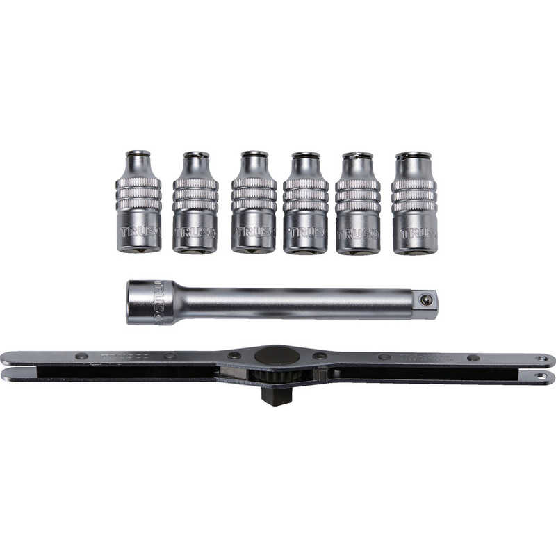 トラスコ中山　3/8 9.5mm差込 タップホルダーセット 8個組　TTHS8