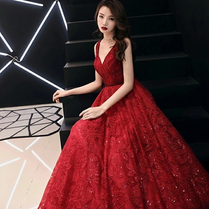 【即日発送】【赤字覚悟】カラードレス 演奏会 赤 ロングドレス 演奏会用ドレス パーティードレス イブニングドレス 結婚式 カクテルドレス 花嫁 フォーマルドレス 二次会 Ａラインドレス お呼ばれ エ