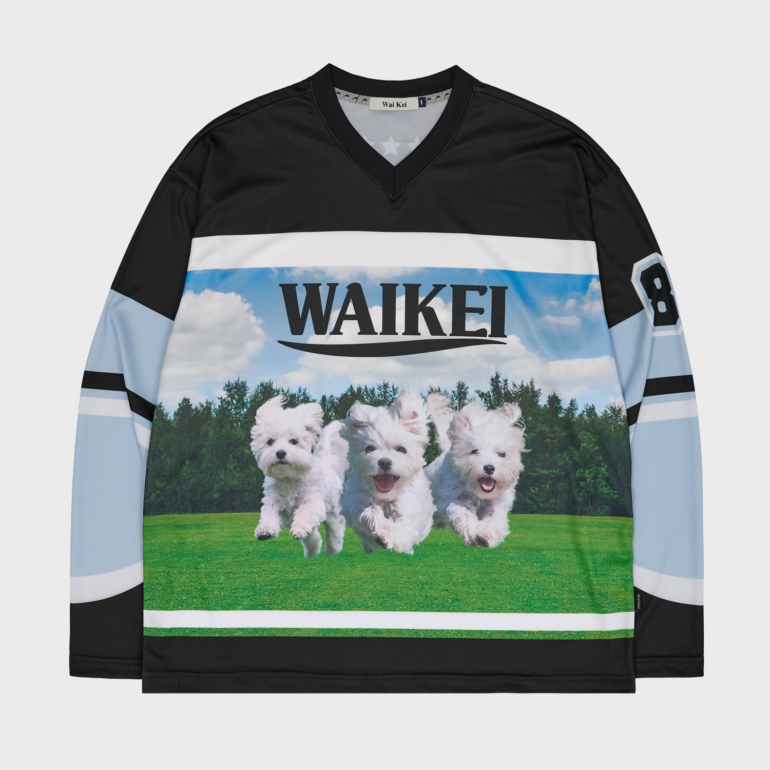 Maltese Archive Mesh Jersey Long Sleeve T-shirt