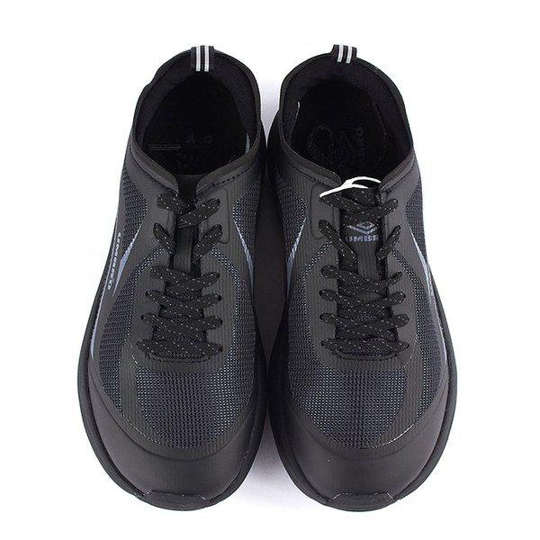 共用ワイドフィットキオゼロクッシュスニーカーブラックUQ123CTP20