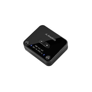 Avantree Audikast Plus テレビ用Bluetooth 5.0送信機 音量調節機能付きヘッドホン2台用aptX低遅延オーディオアダプター（光デジタル/AUX/RCA/USB）Cl
