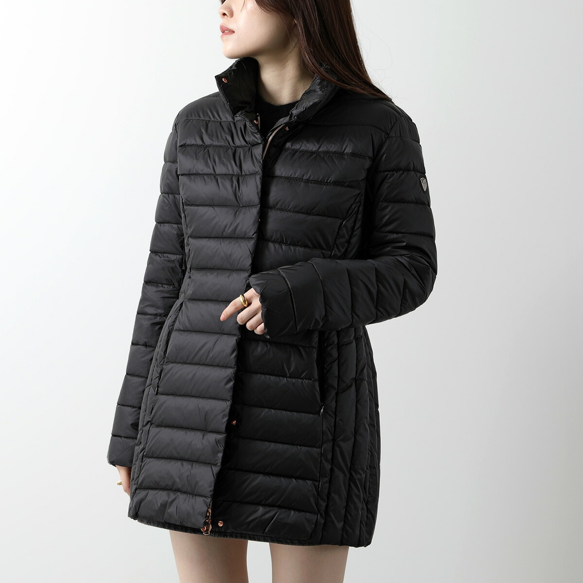 EA7 EMPORIO ARMANI エアセッテ エンポリオアルマーニ エコダウン 6DTK04 TNGAZ ASV SHINY ピーコート CALIDUM7 ナイロン 1200