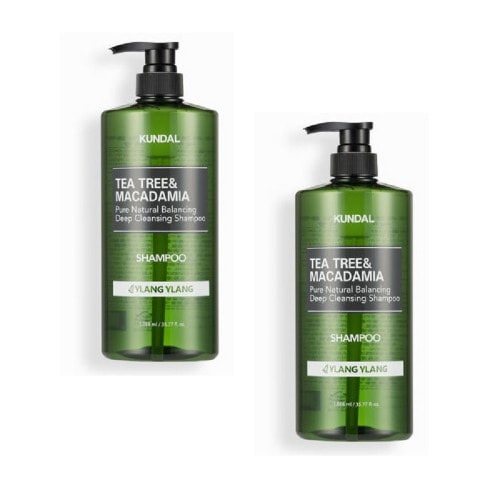 クンダルディープクレンジング脂性シャンプーイランイラン1058ml x 2個爽やかなしっとり柔らかい頭皮ヘアケア大容量