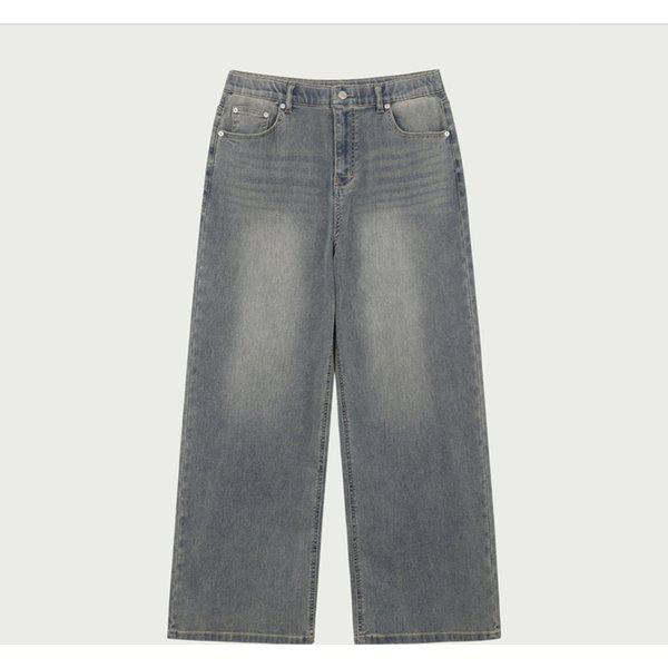 [モダインチョン] スパンウルトラソフトワイドデニム_ティール 10560-155-201-10-265_IC