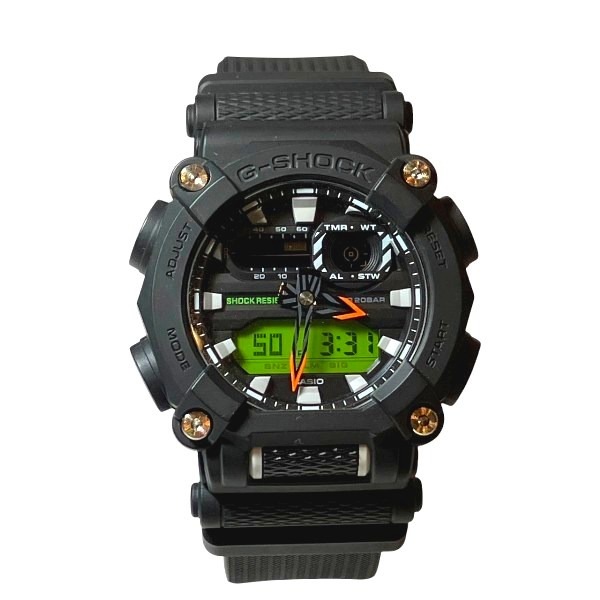 カシオ G-SHOCK GA-900E-1A3J ブラック文字盤 クォーツ 腕時計【中古】