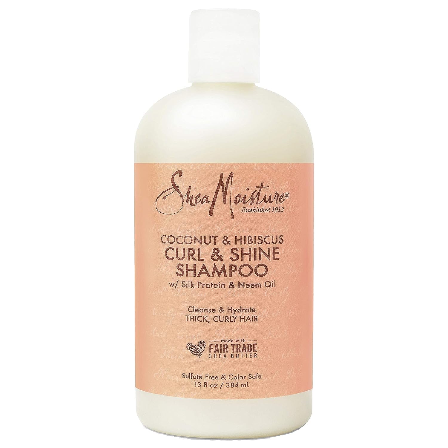 Shea Moisture Coconut and Hibiscus Curl/Shine Shampoo 384 ml by Shea Moisture