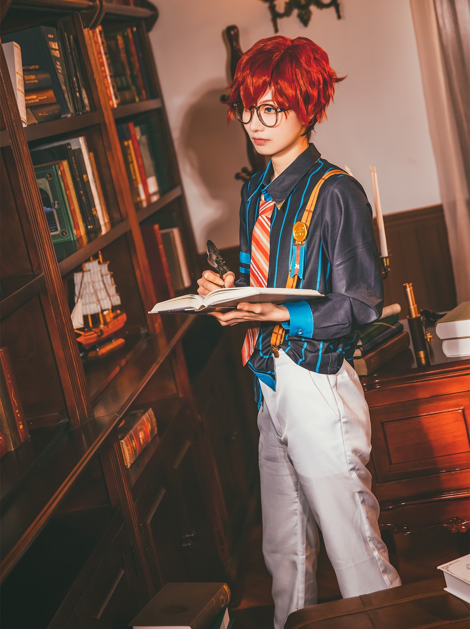 あんさんぶるスターズ スカウト！敬人塾 天城一彩 白鳥藍良 伏見弓弦 蓮巳敬人 影片みか コスチューム コスプレ衣装