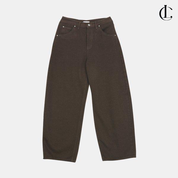 女性冬カジュアルアルパカ起毛ソフトデイリーツイルワイド綿パンツLPIG001