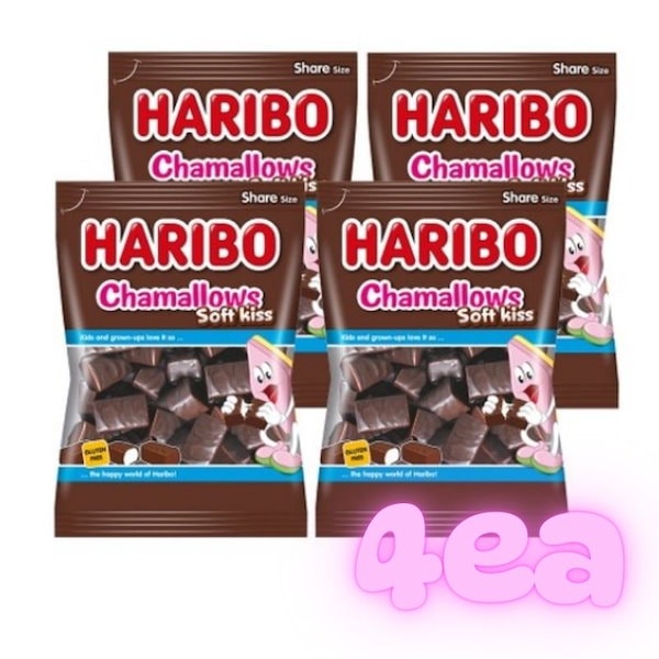 Qoo10] ハリボー チョコマシュマロ 200g 4ea