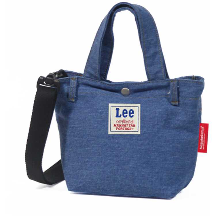 カナージー トートバッグ Lee限定コラボ XS ブルー W23/15×H16.5×D9.5cm #MP1380LEE-6000