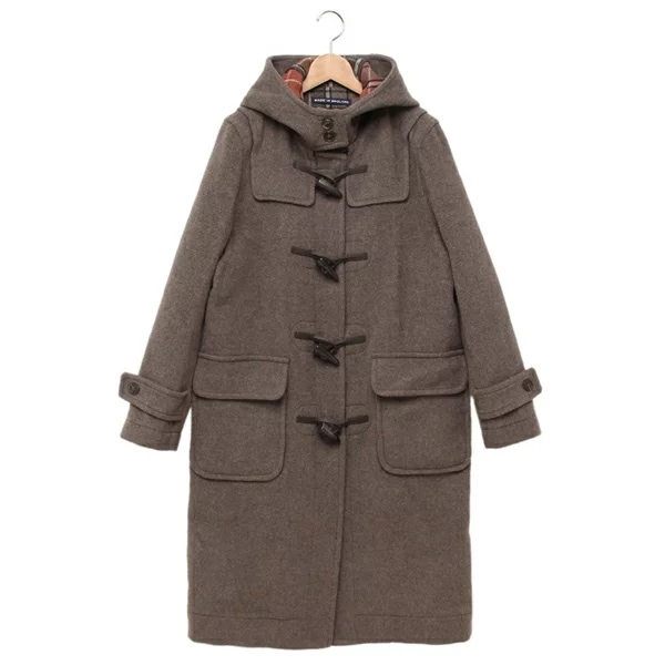 コート ダッフルコート メルトン ブラウン レディース LONDON TRADITION M11 LT65