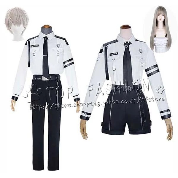 【品質良い 大好評中】恋と深空 風 セイヤ ヒロイン 巡査 制服 コスプレ衣装 ウィッグ cosplay コスチューム ハロウィン クリスマス