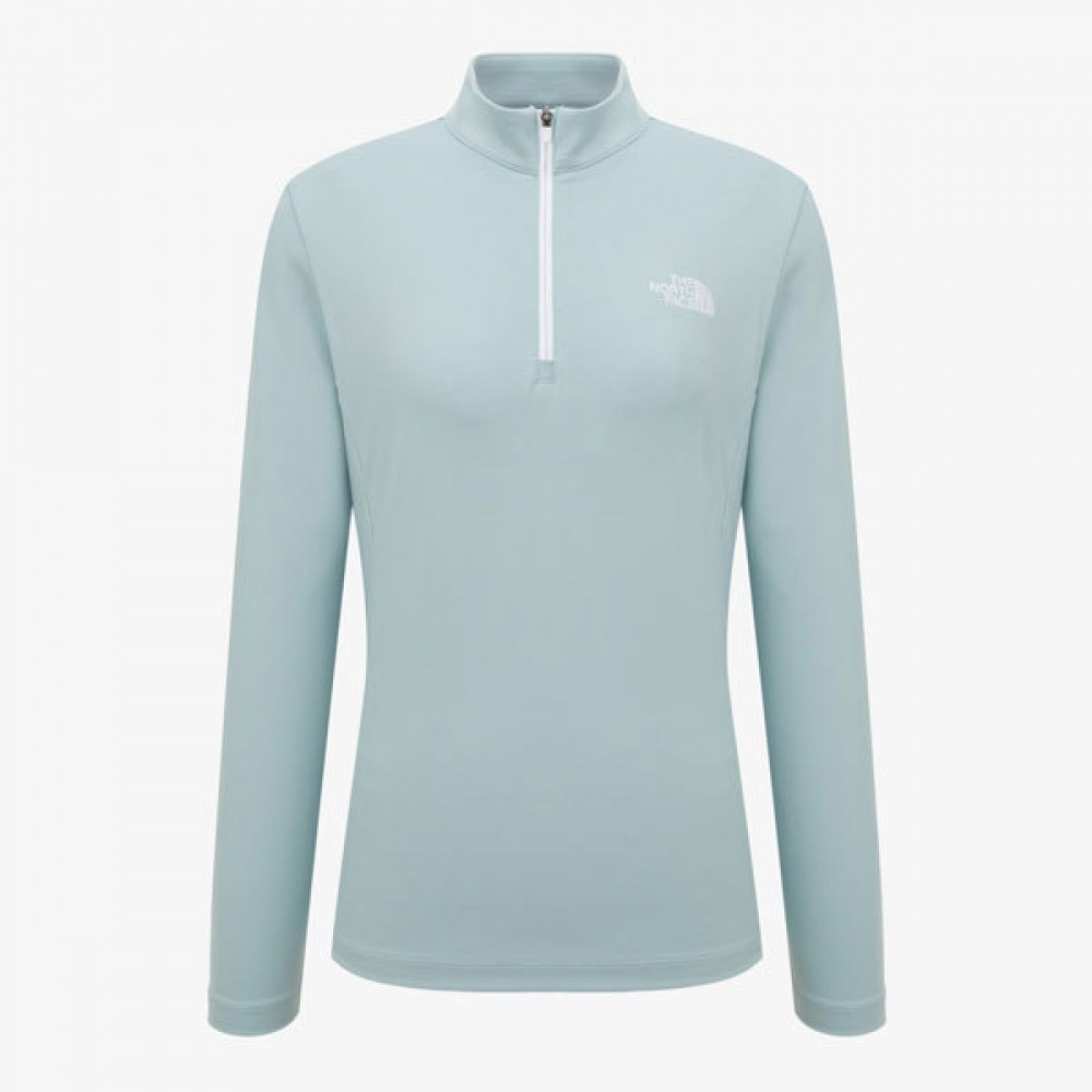 ノースフェイスウィメンズマウンテンフレックスジップ T シャツミニ NT7LQ82B