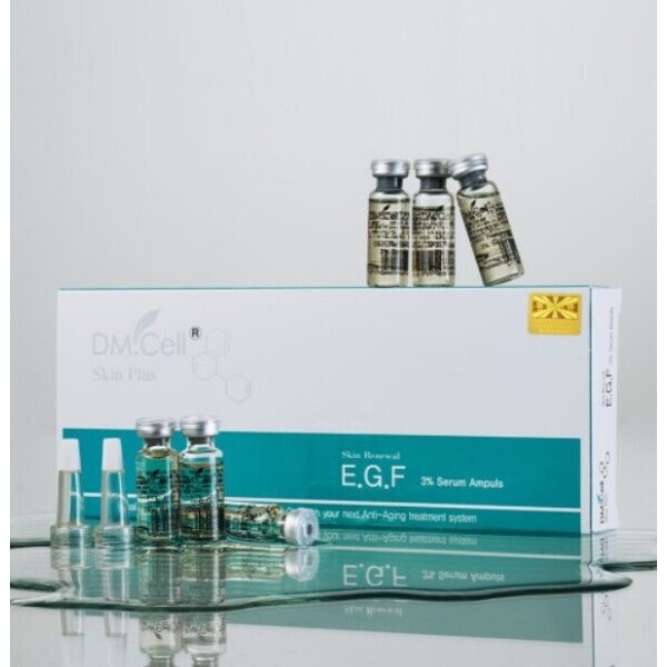 DM Cell スキンリニューアル 3% EGF セラム 皮膚科 美白/ケア 使用アンプル_5mlX6個 スキンリニューアル3% EGFアンプル5mlX6個 (贈呈品なくなり次第贈呈終了)