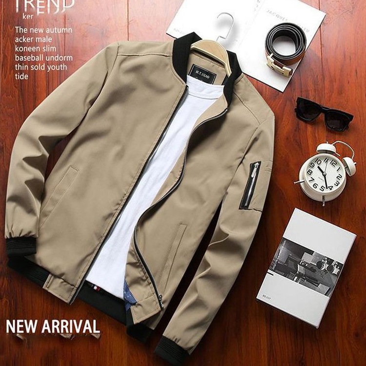 ライトジャケット メンズ ブルゾン アウター ミリタリージャケット ジャンパー フ ミリタリー スタジャン コート カジュアル バイク用