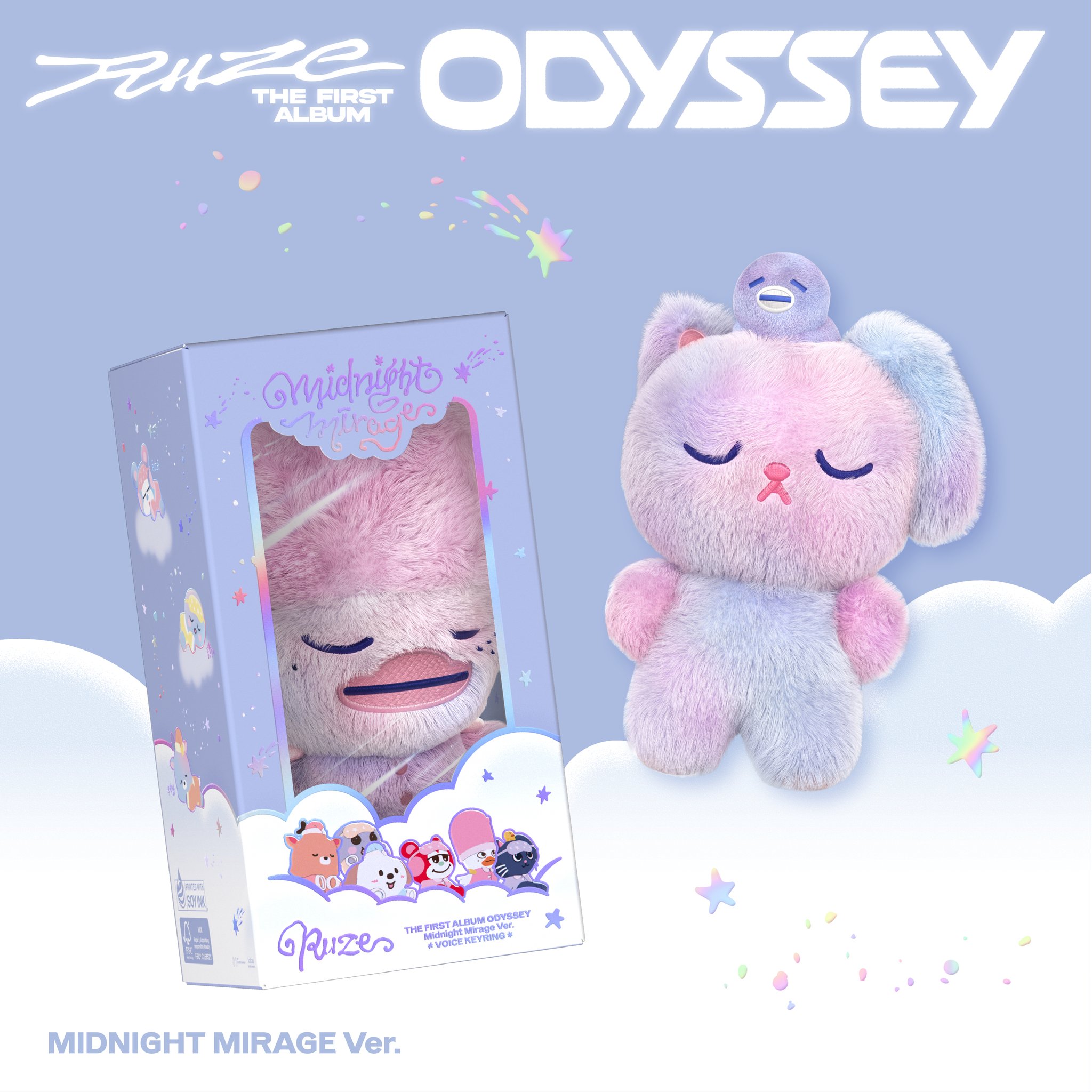 選択 (Midnight Mirage Ver.) (B ver.) RIIZE 正規１集アルバム ODYSSEY チャート反映 (SMART ALBUM) 当店特典
