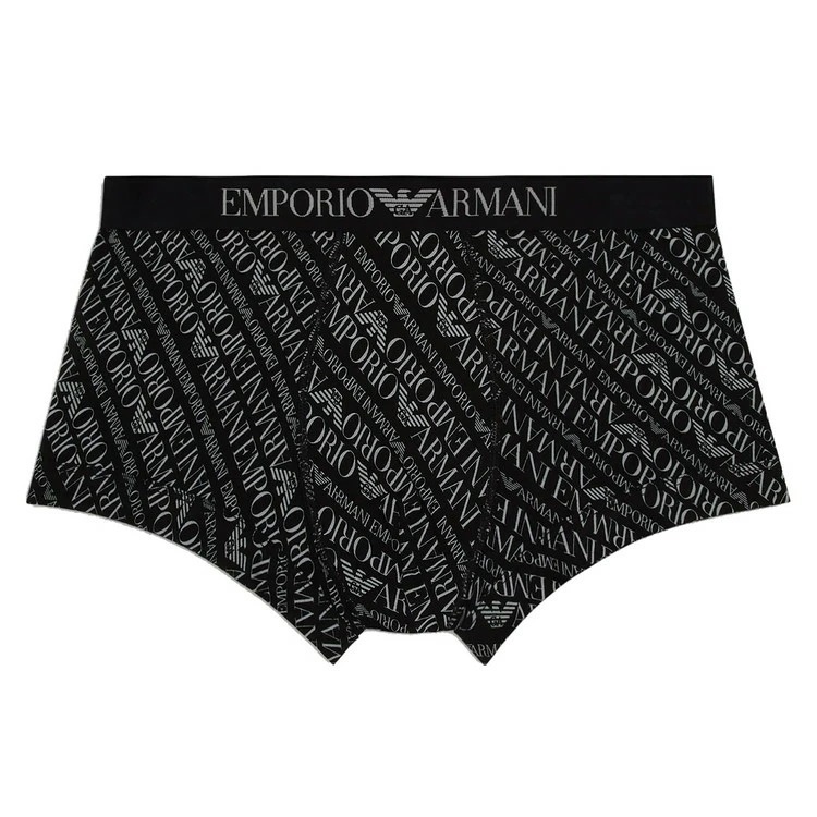 ALL OVER LOGO ボクサーパンツ [ブラック]【111389-2F506-17521】