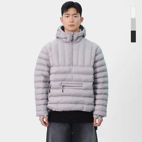 メンズダウンライクボリュームフードアノラック軽量パディングSXR048 12,552円