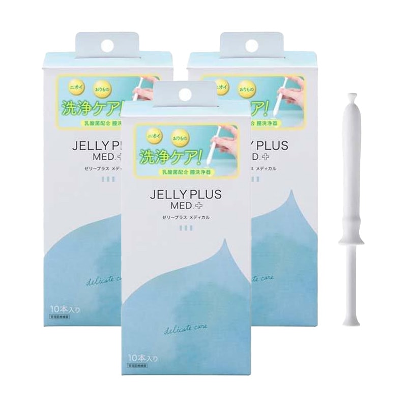 ゼリープラス メディカル ゼリープラス 2g×10本入 3箱セット 日本製 おりもの 洗浄液 膣洗浄器 ジェクス