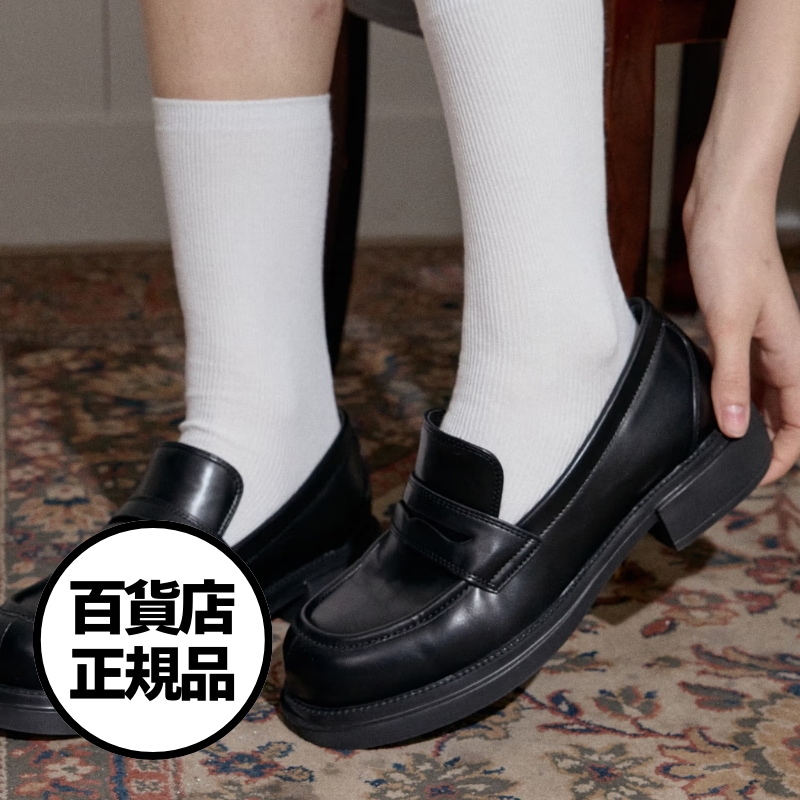 【JILLSTUART】軽量モールド ペニーローファー Lightweight Mold Penny Loafers SYNTHETIC LEATHER(PU) 韓国百貨店正規品