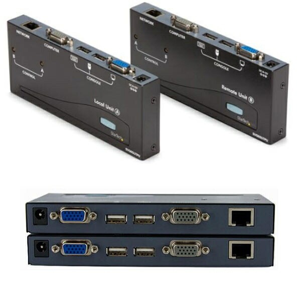StarTech.com [SV565UTPU] Cat5/Cat6使用VGA対応KVMエクステンダ