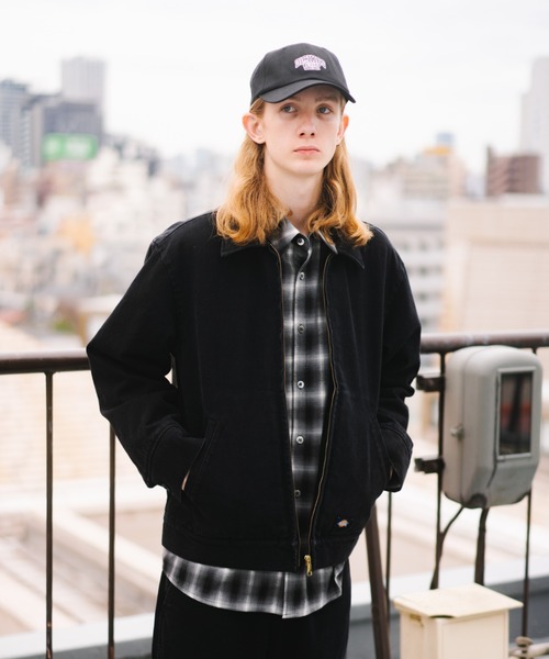カバーオール Dickies　TJ15MODEL 中綿キルト デニム アイゼンハワージャケット メンズ レディース