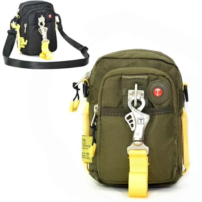 新品セールミニショルダー 多機能ポーチ 大容量 ウエストポーチ ヒップバッグ ベルトポーチ メンズ マルチポーチ マルチケース スマホ ベルトポーチ カラビナ付き